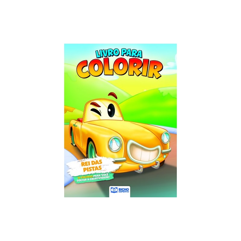 LIVRO PARA COLORIR MÁQUINAS RADICAIS - REIS DA PISTA