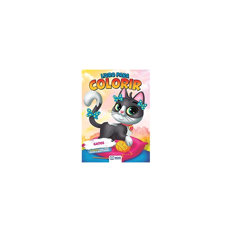 LIVRO PARA COLORIR MEU PET - GATOS