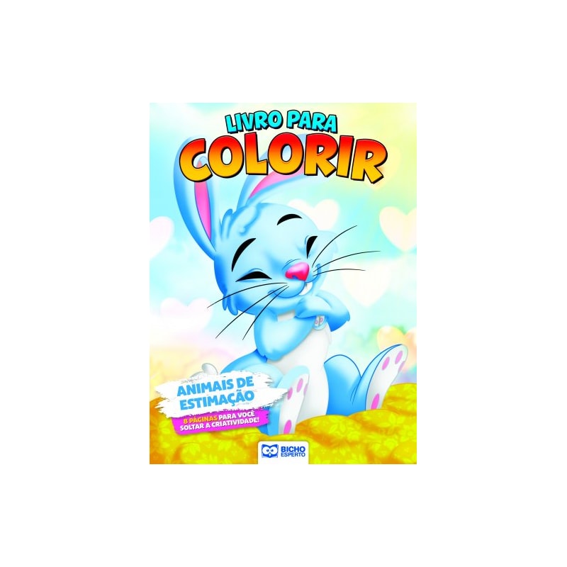 LIVRO PARA COLORIR PET FRIENDS - ANIMAIS DE ESTIMAÇÃO