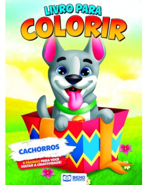 LIVRO PARA COLORIR PET FRIENDS - CACHORROS