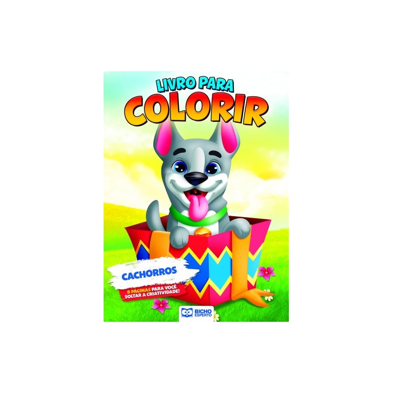 LIVRO PARA COLORIR PET FRIENDS - CACHORROS