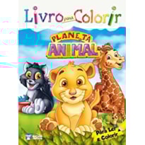 LIVRO PARA  COLORIR  PLANETA ANIMAL