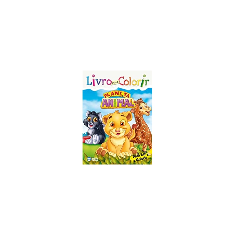 LIVRO PARA  COLORIR  PLANETA ANIMAL