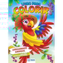 LIVRO PARA COLORIR TURMINHA ANIMAL - AMIGUINHOS ANIMAIS