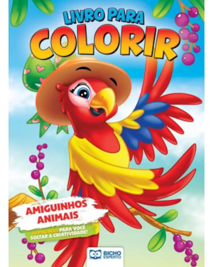 LIVRO PARA COLORIR TURMINHA ANIMAL - AMIGUINHOS ANIMAIS