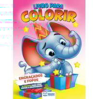 LIVRO PARA COLORIR TURMINHA ANIMAL - ENGRAÇADOS E FOFO