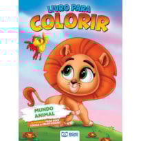 LIVRO PARA COLORIR TURMINHA ANIMAL - MUNDO ANIMAL
