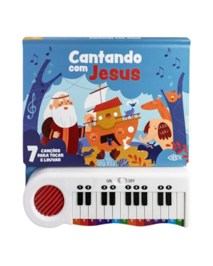 LIVRO-PIANO: CANTANDO COM JESUS