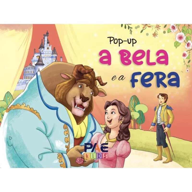 LIVRO POP-UP A BELA E A FERA