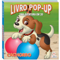 Livro pop-up - aventuras em 3D: Cachorro