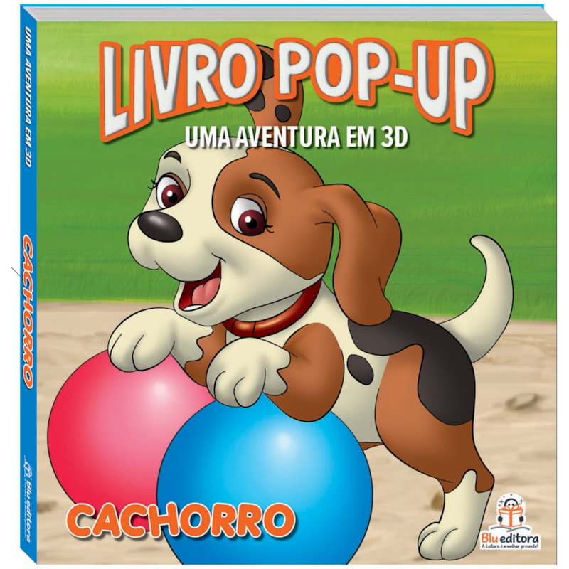 Livro pop-up - aventuras em 3D: Cachorro