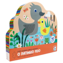 Livro Quebra-Cabeça Animado: O Patinho Feio