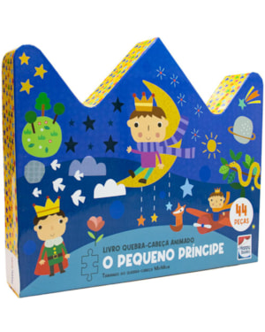 Livro Quebra-Cabeça Animado: Pequeno Príncipe