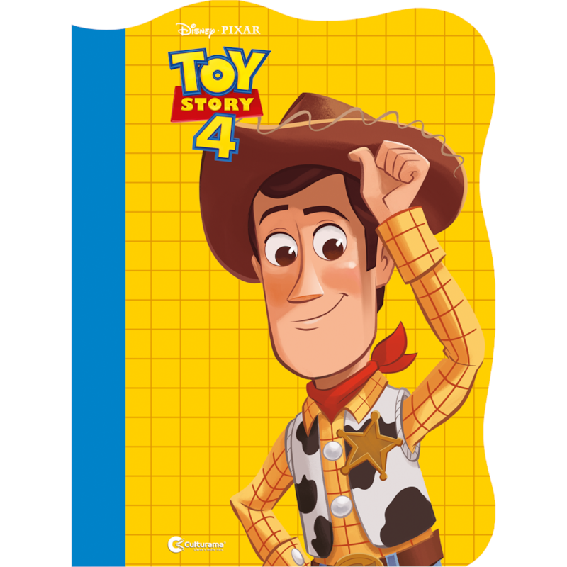 LIVRO RECORTADO DISNEY TOY STORY 4