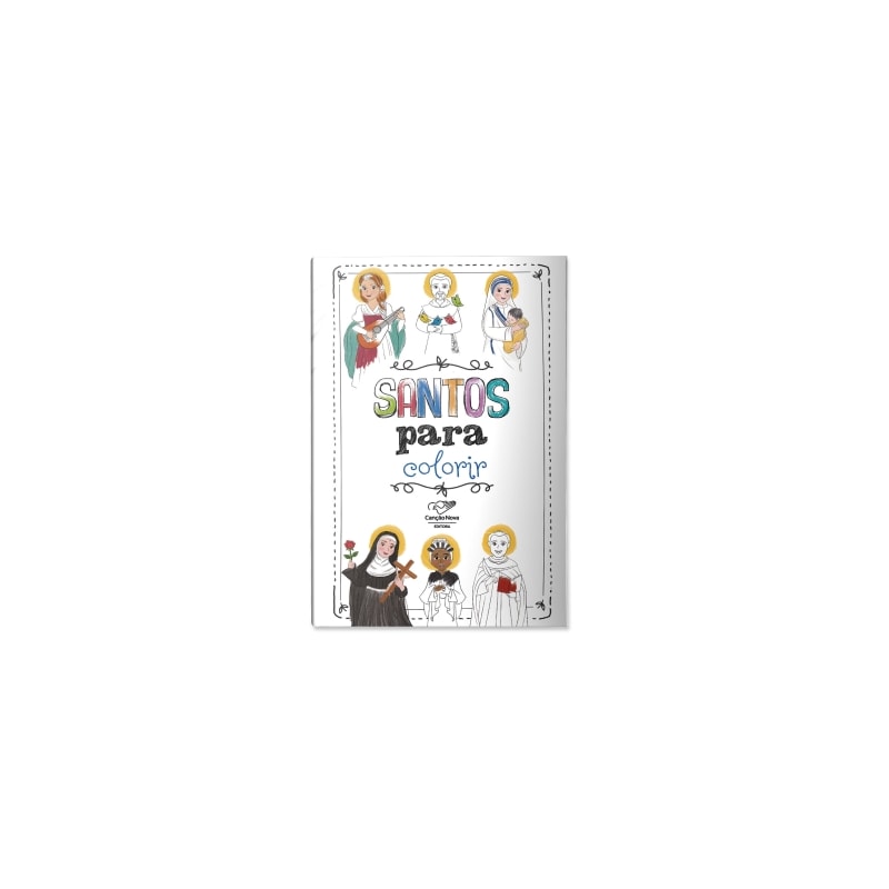 LIVRO SANTOS PARA COLORIR