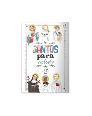 LIVRO SANTOS PARA COLORIR