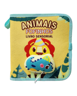 Livro sensorial animais fofinhos