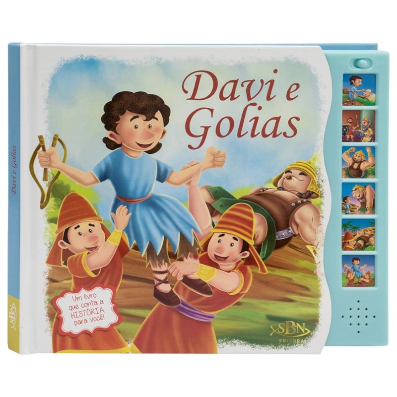 LIVRO SONORO - HISTÓRIAS DA BÍBLIA: DAVI...