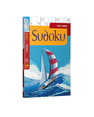 LIVRO SUDOKU NÍVEL MÉDIO ED 1
