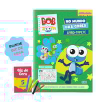 LIVRO-TAPETE BOB ZOOM NO MUNDO DAS CORES: COM ATIVIDADES E UM LINDO CENÁRIO PARA COLORIR!
