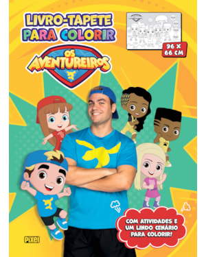 LIVRO-TAPETE DE COLORIR 
