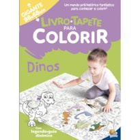 Livro-Tapete para Colorir: Dinos