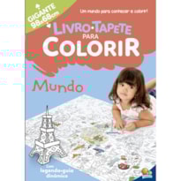 LIVRO-TAPETE PARA COLORIR: MUNDO
