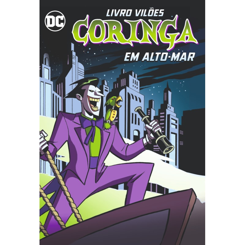 LIVRO VILÕES - CORINGA - EM ALTO MAR