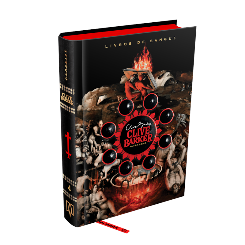 LIVROS DE SANGUE VOL. 4 - COLEÇÃO DEFINITIVA E ILUSTRADA DE CLIVE BARKER