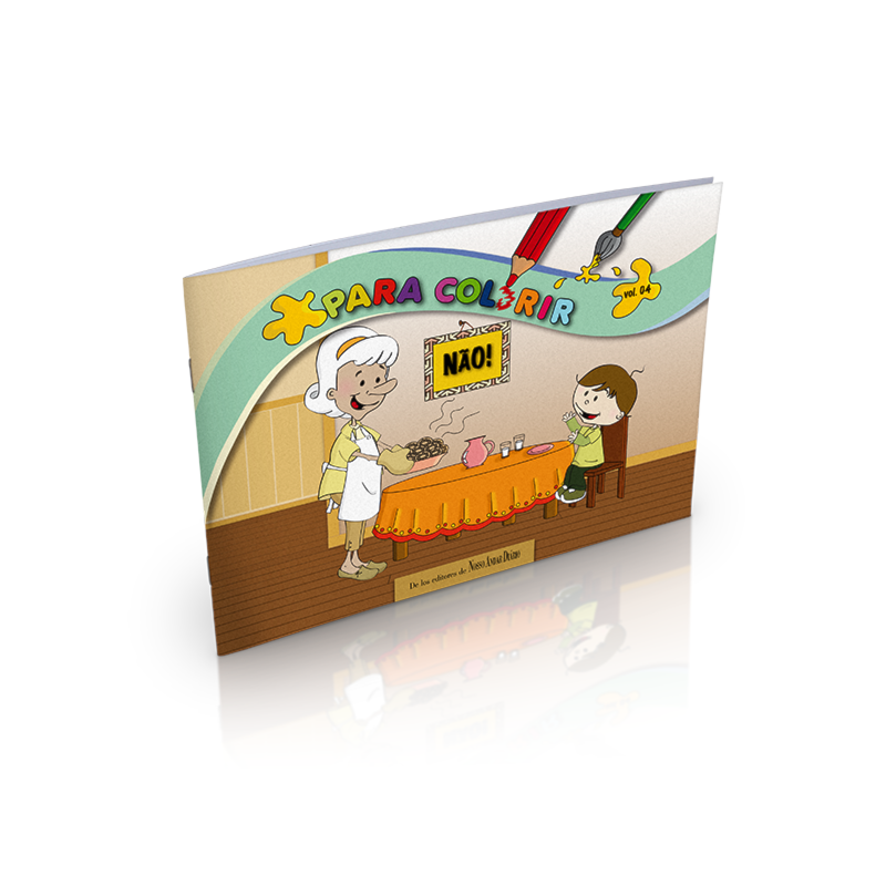 Livros para colorir - Não!: Livro Infantil Cristão para crianças se divertirem aprendendo a palavra de Deus