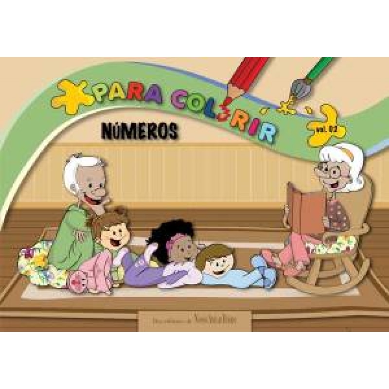 Livros para colorir - Números