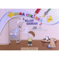 Livros para colorir - O relógio quebrado