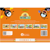 Livros para colorir smilinguido - kit 1: Livro Infantil Cristão para crianças se divertirem aprendendo a palavra de Deus