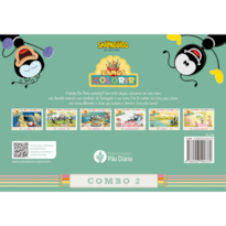 Livros para colorir smilinguido - kit 2: Livro Infantil Cristão para crianças se divertirem aprendendo a palavra de Deus