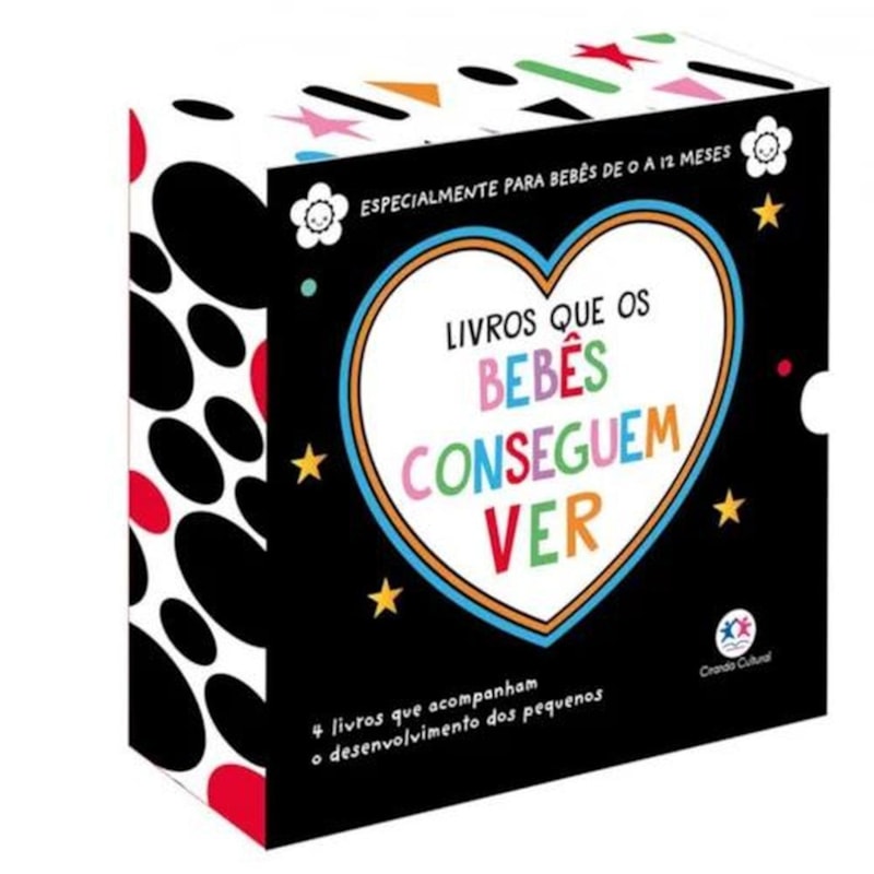 LIVROS QUE OS BEBÊS CONSEGUEM VER