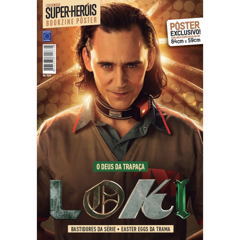 LOKI - SUPERPÔSTER MUNDO DOS SUPER-HERÓIS