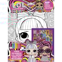 LOL SURPRISE - COLORINDO COM ADESIVOS VOL.4