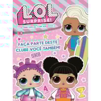 LOL SURPRISE COLORIR OFICIAL COM ADESIVOS