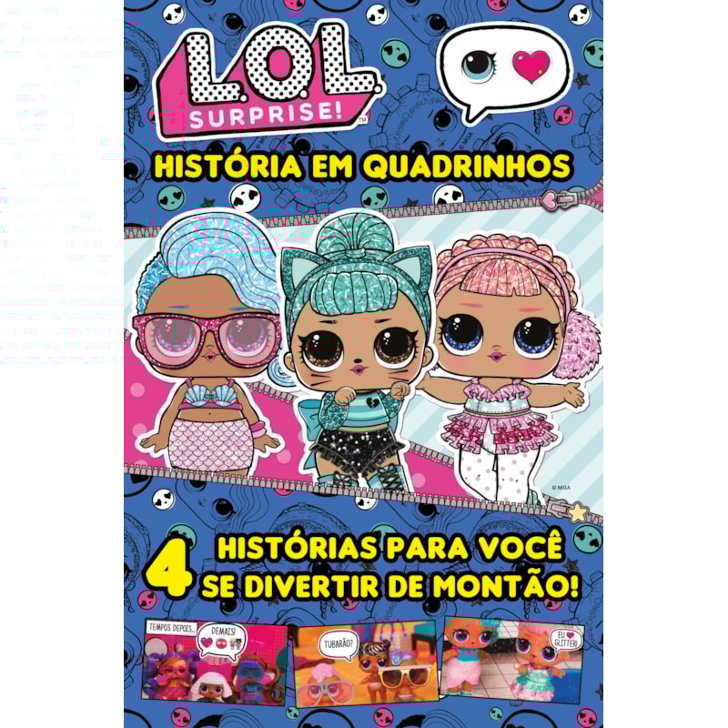 LOL SURPRISE HISTÓRIA EM QUADRINHOS EDIÇÃO 01: 4 HISTÓRIAS PARA VOCÊ SE DIVERTIR DE MONTÃO!