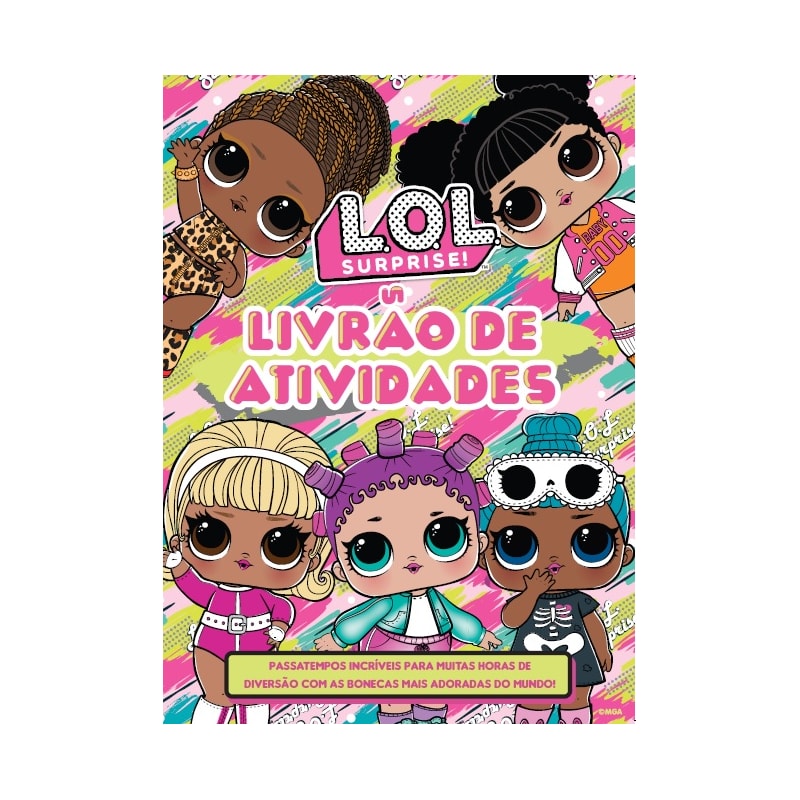 LOL SURPRISE LIVRÃO DE ATIVIDADES