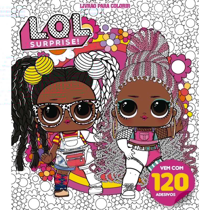 LOL SURPRISE LIVRÃO PARA COLORIR