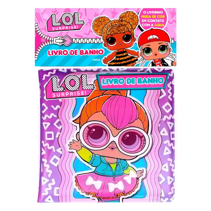 LOL SURPRISE! LIVRO DE BANHO