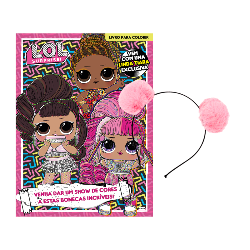 LOL SURPRISE - LIVRO PARA COLORIR