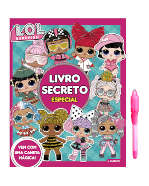 LOL SURPRISE - LIVRO SECRETO ESPECIAL