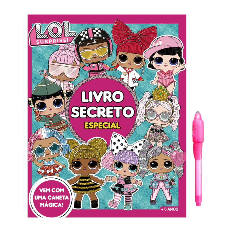 LOL SURPRISE - LIVRO SECRETO ESPECIAL