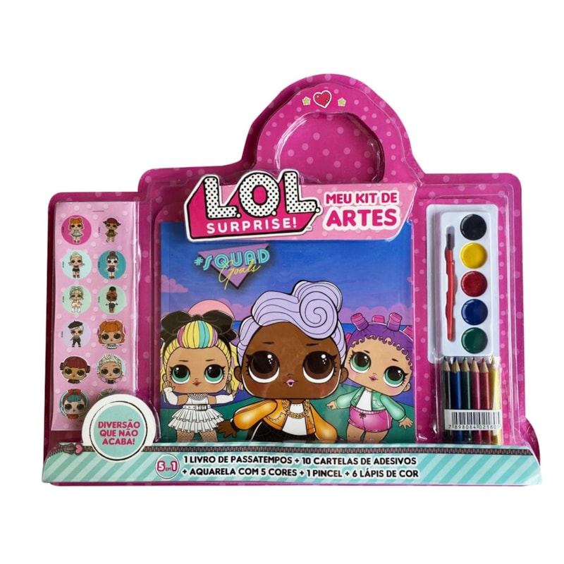 LOL SURPRISE - MEU KIT DE ARTES