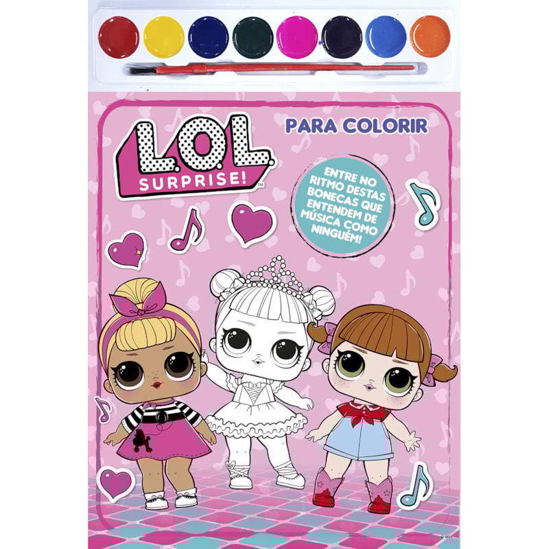 LOL SURPRISE PARA COLORIR: ENTRE NO RITMO DESTAS BONECAS QUE ENTENDEM DE MÚSICA COMO NINGUÉM!