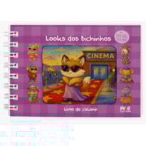 Looks dos Bichinhos - Livro de Colorir