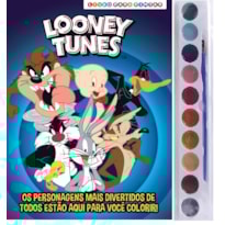 LOONEY TUNES LIVRO PARA PINTAR COM AQUARELA