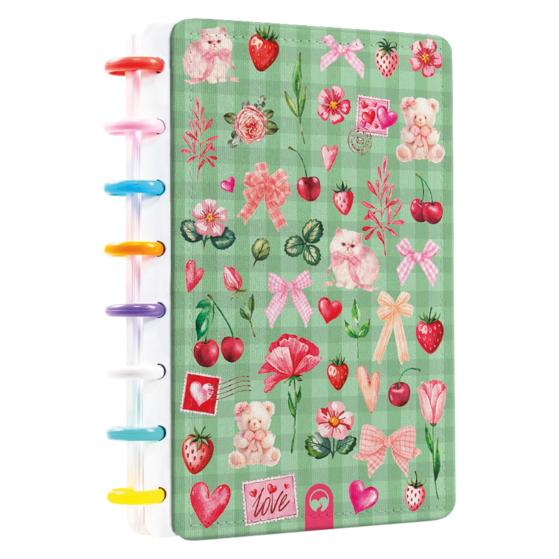 LOVE MILKCHERRY: DIÁRIO INTELIGENTE COM 9 DISCOS E 100 PÁGINAS